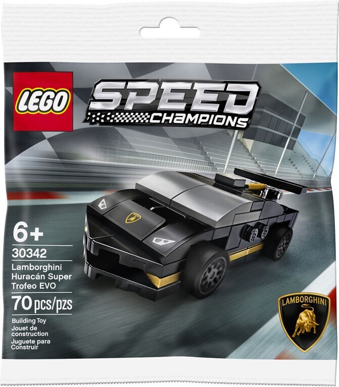 LEGO SPEED CHAMPIONS: Lamborghini Hurac�N Super Trofeo EVO (30342) NEW