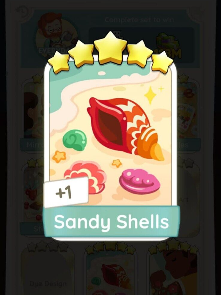 Sandy Shells | Set 14 🌟🌟🌟🌟🌟 stars