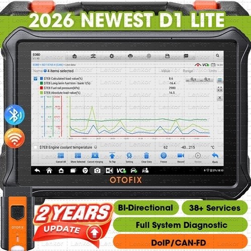 2026 OTOFIX D1 Lite Car Bidirectional Scanner Auto Full System Diagnostic Tool