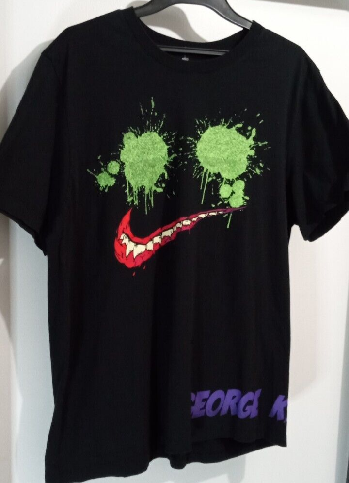 RARE Nike George Kittle Joker Batman 49ers T-Shirt Size X-Large