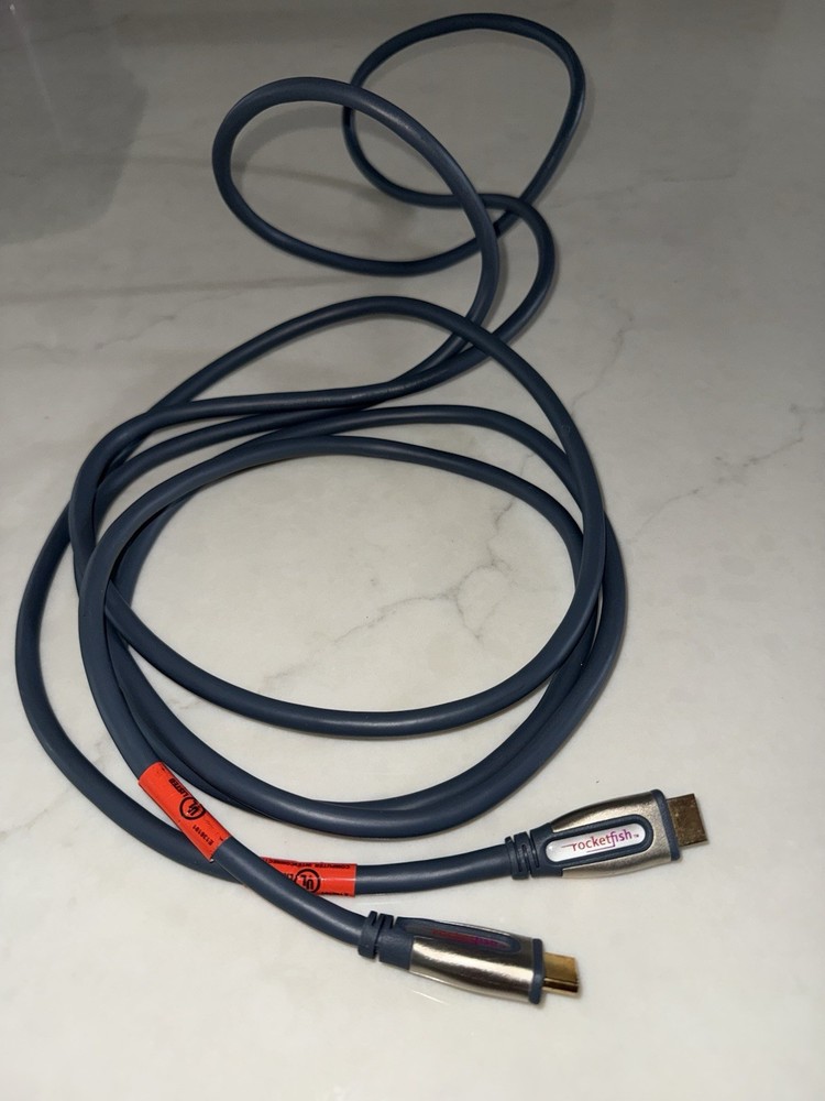 Rocketfish 12ft In-Wall Rated HDMI Cable for High-Speed Connectivity