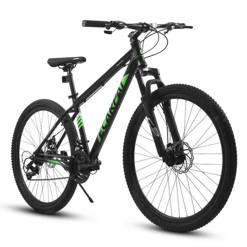 27 Inch 21-Speed Mountain Bike with Suspension Fork Aluminum Frame Disc Brakes