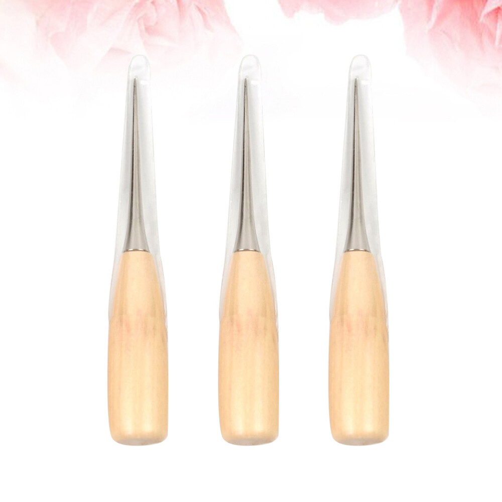 3 Pcs Sewing Hand Stitching Kit Work Tools Fabric