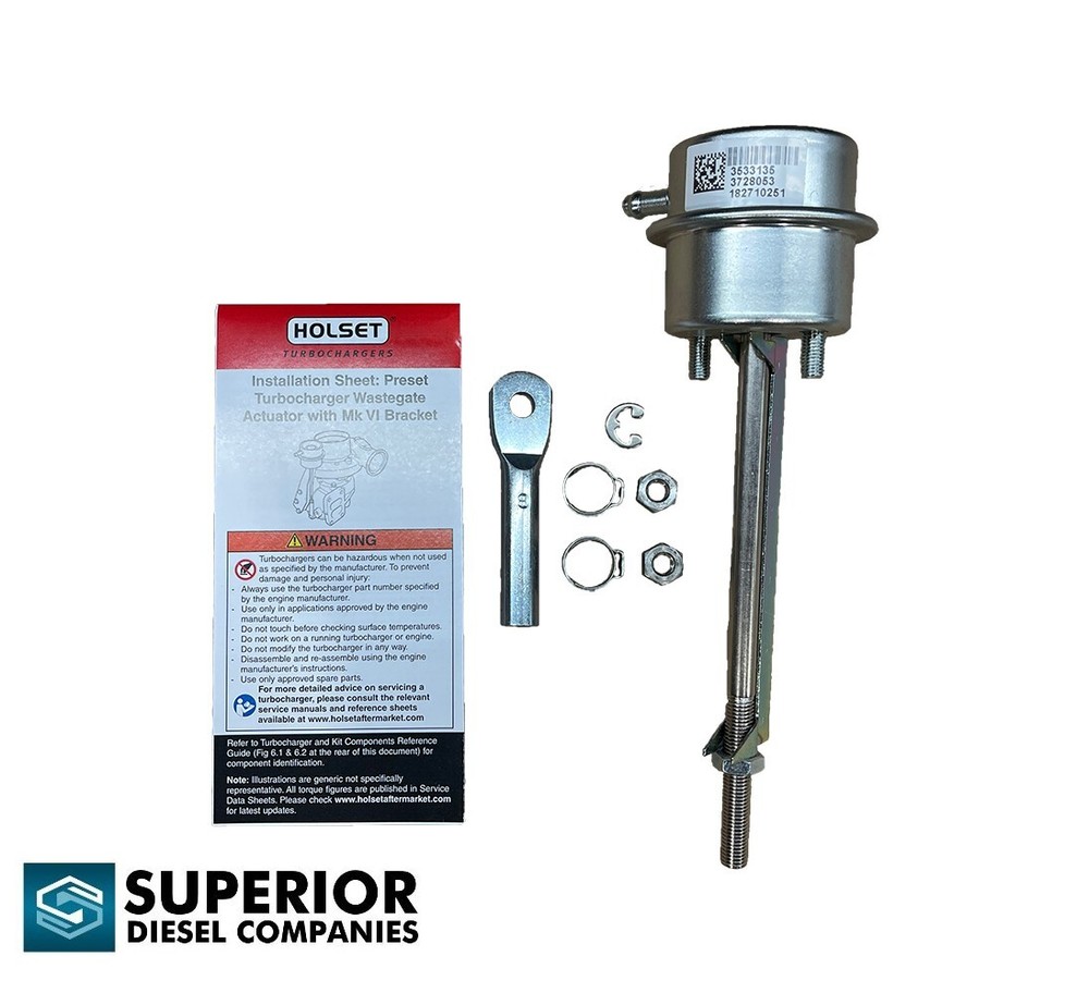 4030015H Holset Cummins 6BT 6BTA Turbocharger Wastegate Actuator Kit