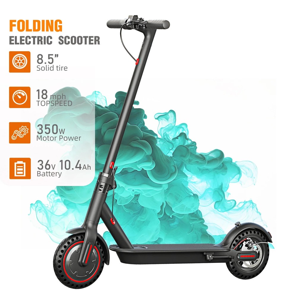 FREEBOY J03 350W Foldable E-Scooter 8.5 Inch Tires Dual Brake Smart App Control  