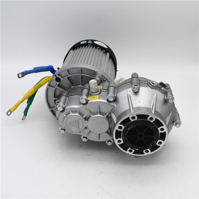 1500W 48V 60V PMDC Brushless Differential Tricycle Motor