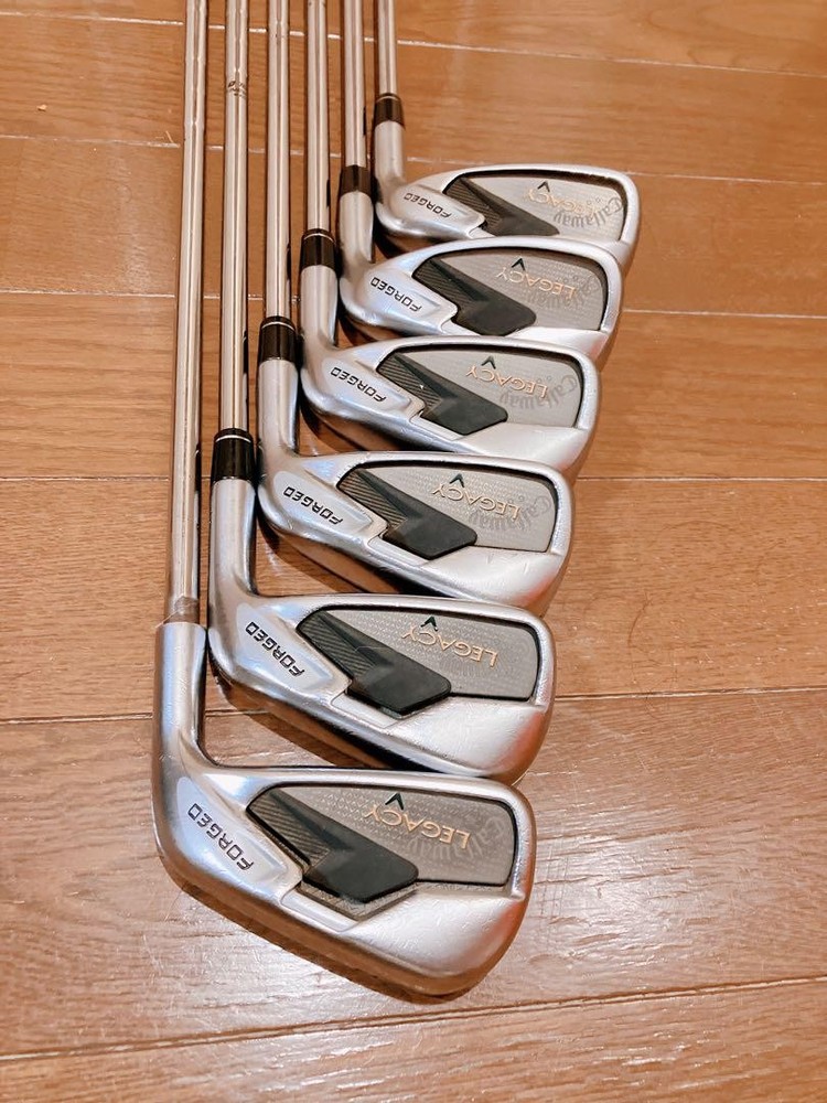Callaway Legacy Men’s Golf Iron Set 6-Pieces Uniflex Steel Used