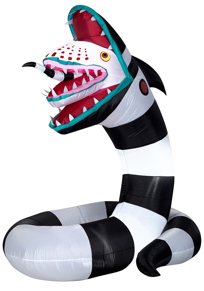 Beetlejuice Sandworm Inflatable Halloween Yard Decoration