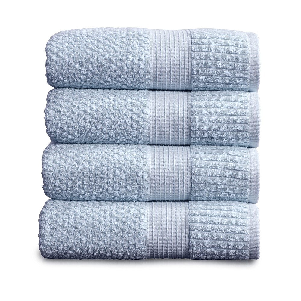 Trinity Collection 100% Cotton Bath Towels 4 Pack 30