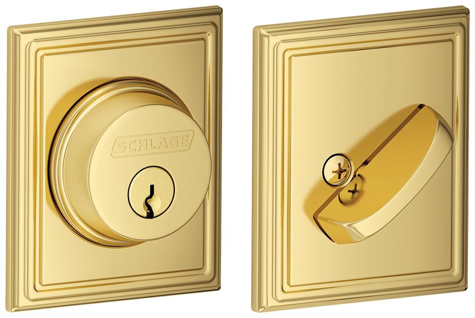 Schlage B60N-ADD Grade 1 Single Cylinder Deadbolt Lock