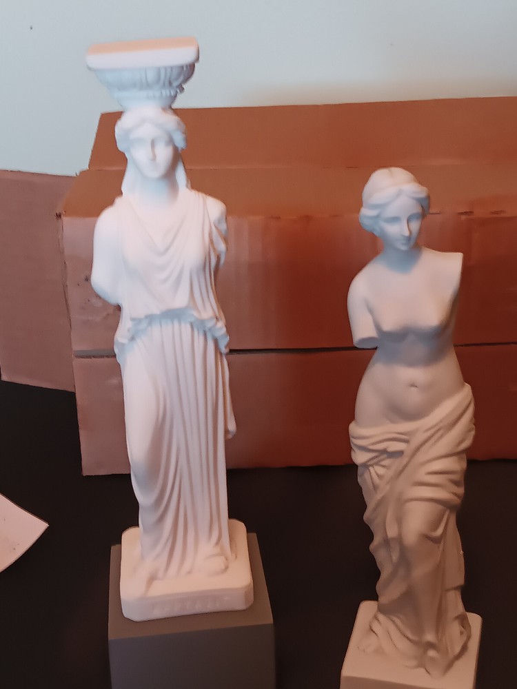 Karyathis Ancient Greek Statue, Venus De Milo Statue
