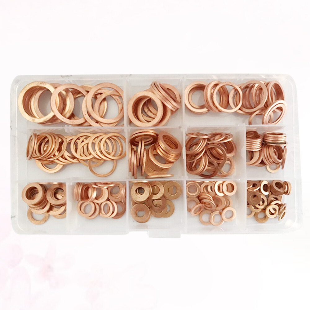 300PCS Air Pumps Washers Sealing Washer Assortment Air Cylinder Washers