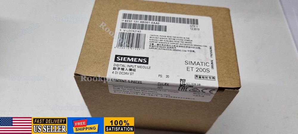 New Siemens DP 5 electronic modules 6ES7131-4BD01-0AA0 6ES7 131-4BD01-0AA0