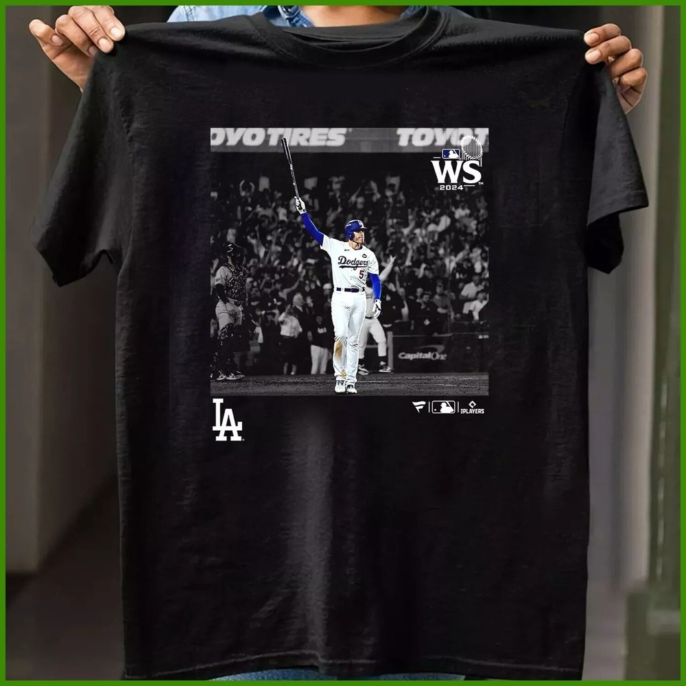 SALE - L4 D0dgers Freddie Freeman 2024 Postseason Moments T-Shirt