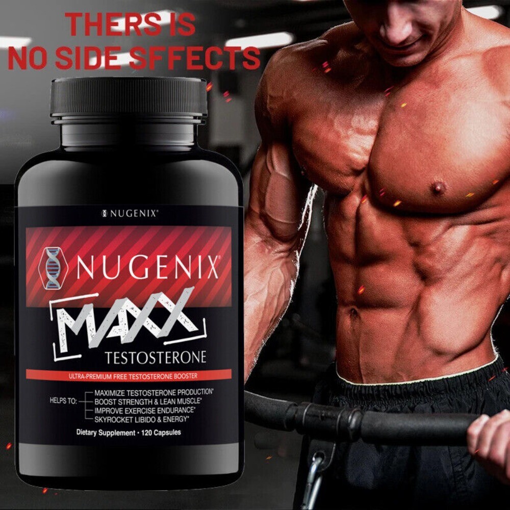 Nugenix Maxx Boost Testosteron Booster 120 Capsules Libido Energy Exp 9/26