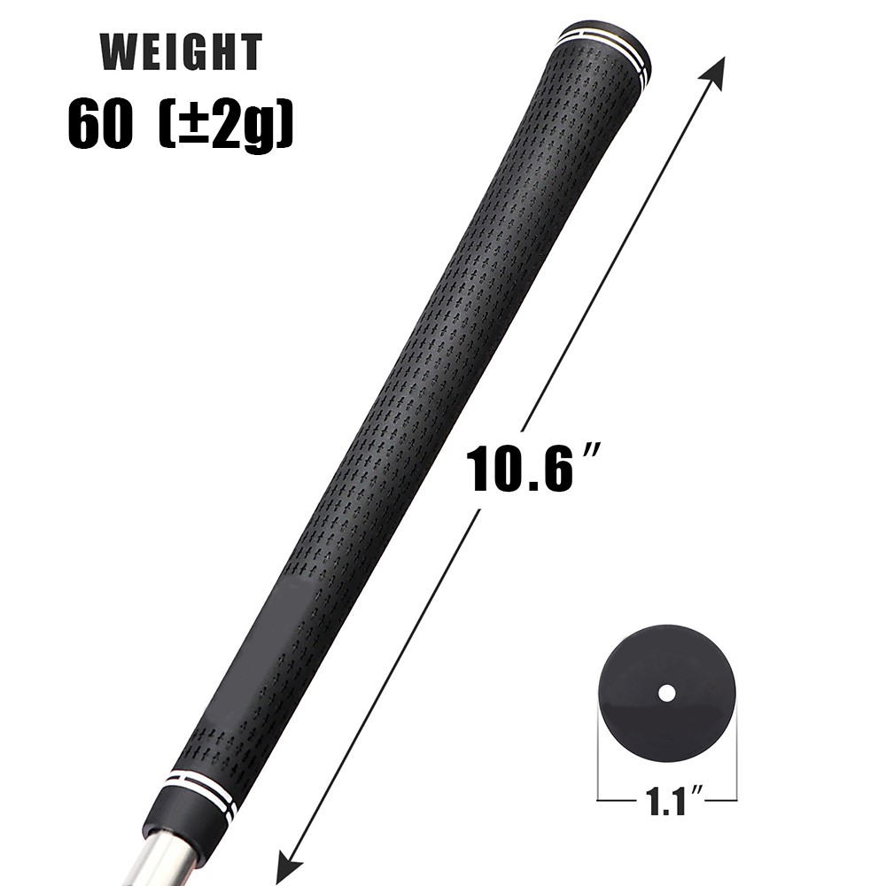 13 Pcs Golf Grips Golf Club Grip Rubber Non-Slip Anti-Slip Grip Standard Midsize