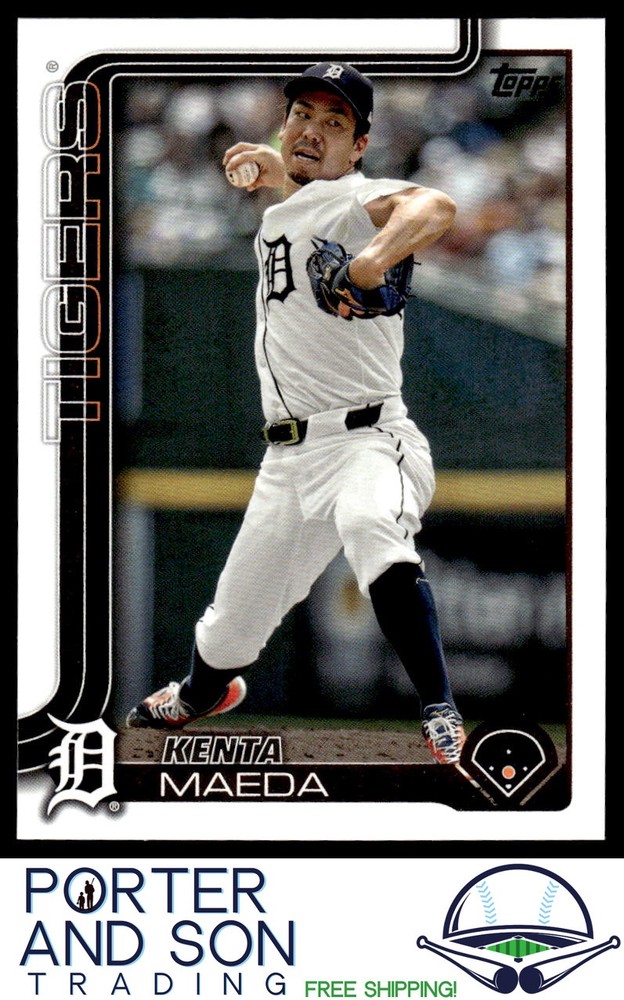 2025 Topps Series 1 #91 Kenta Maeda Detroit Tigers