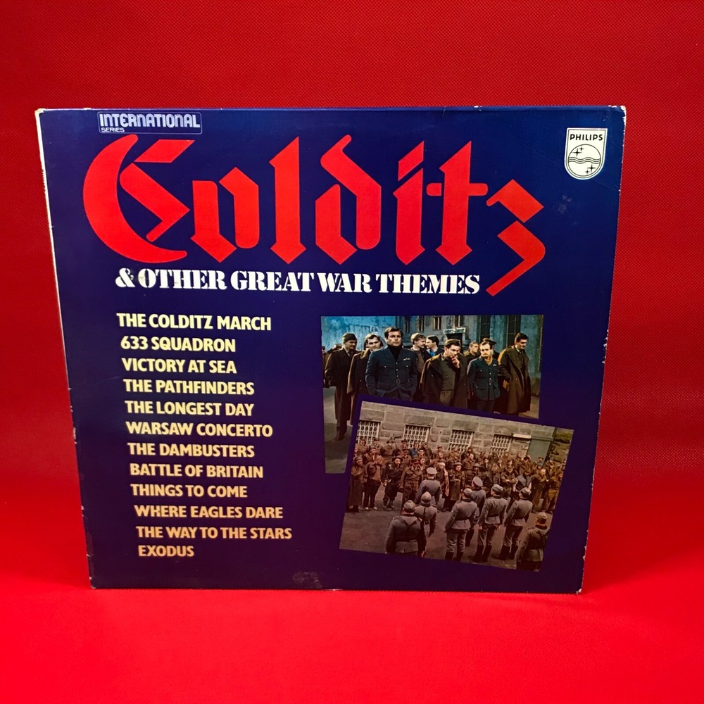 VARIOUS Colditz & Other Great War Themes 1972 UK vinyl LP TV series Dambusters B