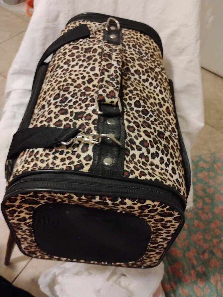 Pet Dog Cat Carrier Travel Tote Bag hard shell Case Soft Sided Airline Approved