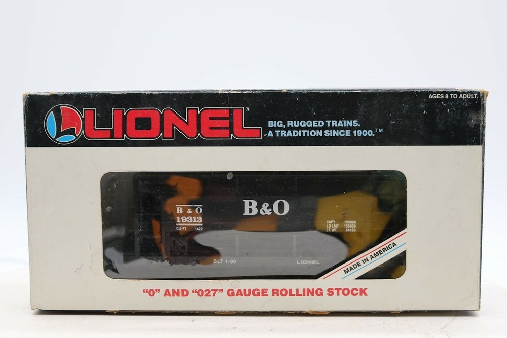 Lionel B&O Baltimore & Ohio Ore Car with Load 6-19313 NIB 1:48 O Gauge