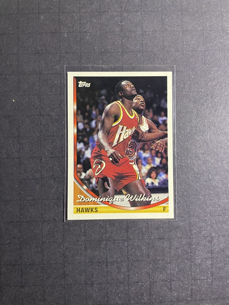 1993-94 Topps Dominique Wilkins Card #292 - Atlanta Hawks (1)