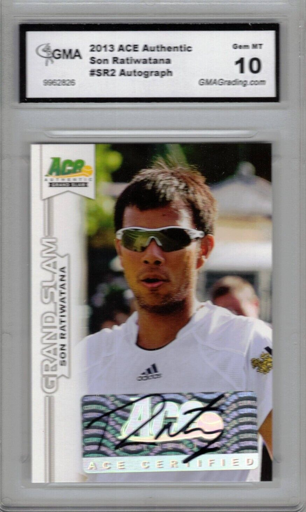 2013 ACE Authentic Son Ratiwatana SR2 #9962826 GMA Gem MT 10 Auto