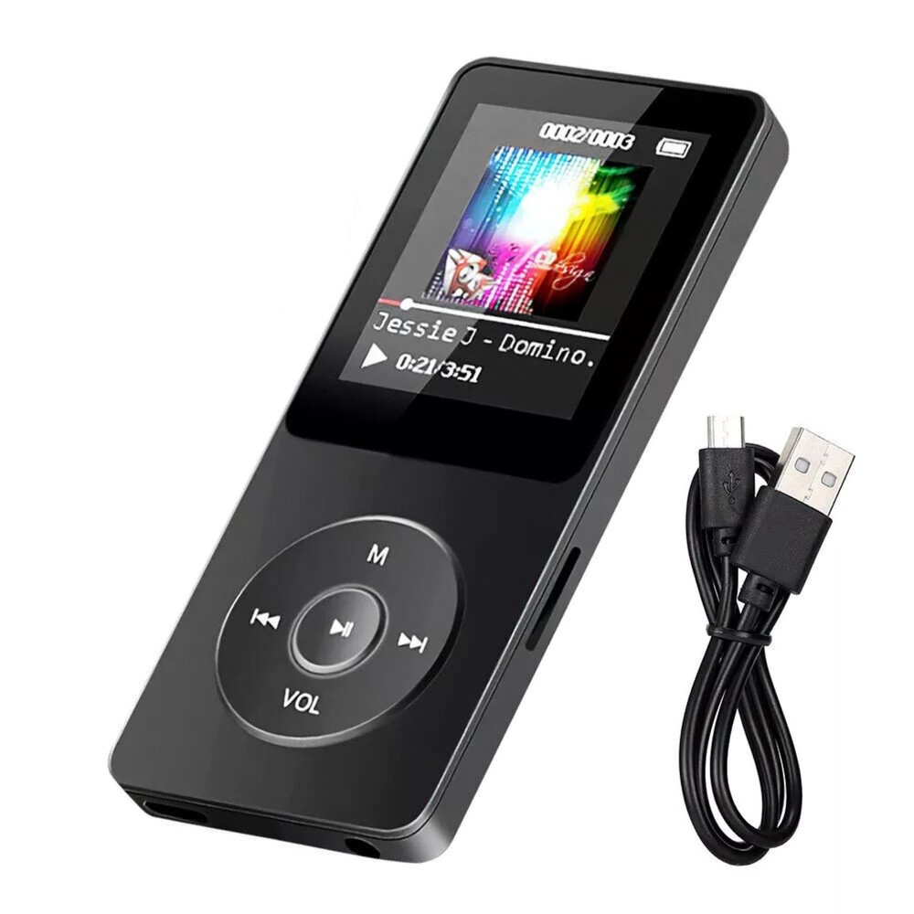 1PC New MP3 Player Bluetooth 5.0 HiFi Lossless Sound FM Radio Portable Stereo