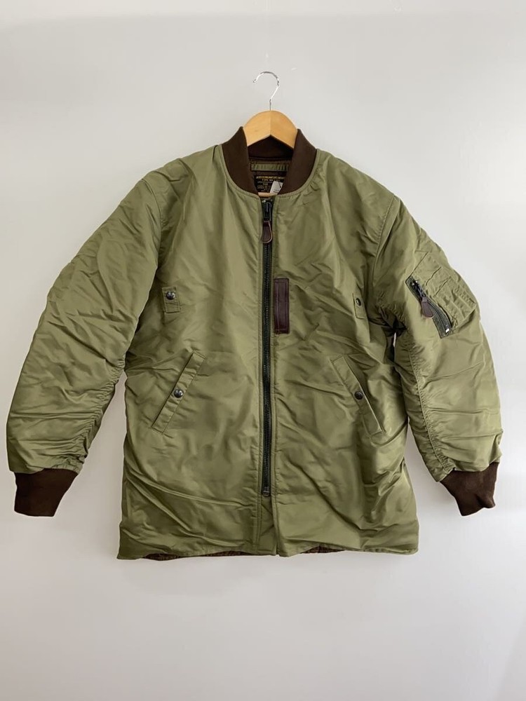 Waiper Flight Jacket/M/Nylon/Khk/Plain/25Wp120 3392