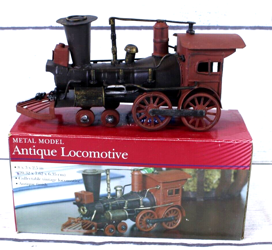 Rite Aid Metal Model Scale Antique Style Locomotive Train 8x3x2.5