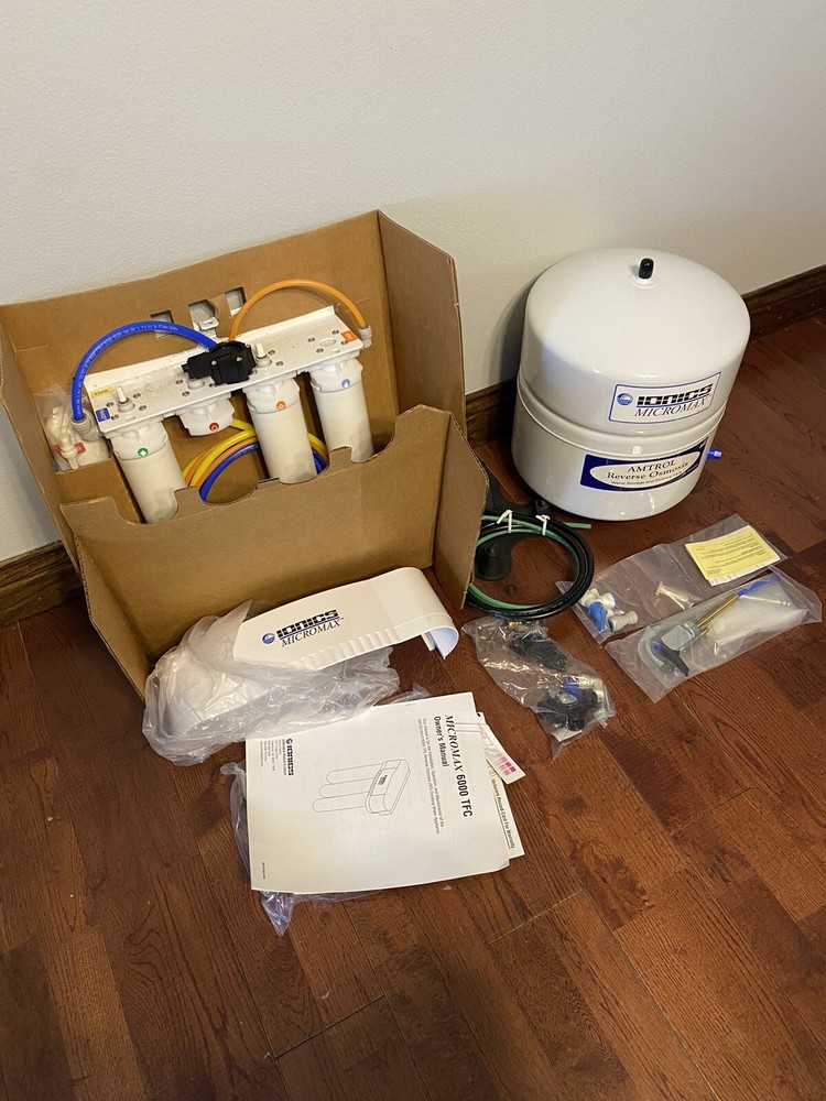 MICROMAX 6000 TFC REVERSE OSMOSIS UNDERSINK DRINKING WATER FILTERATION SYSTEM,OB