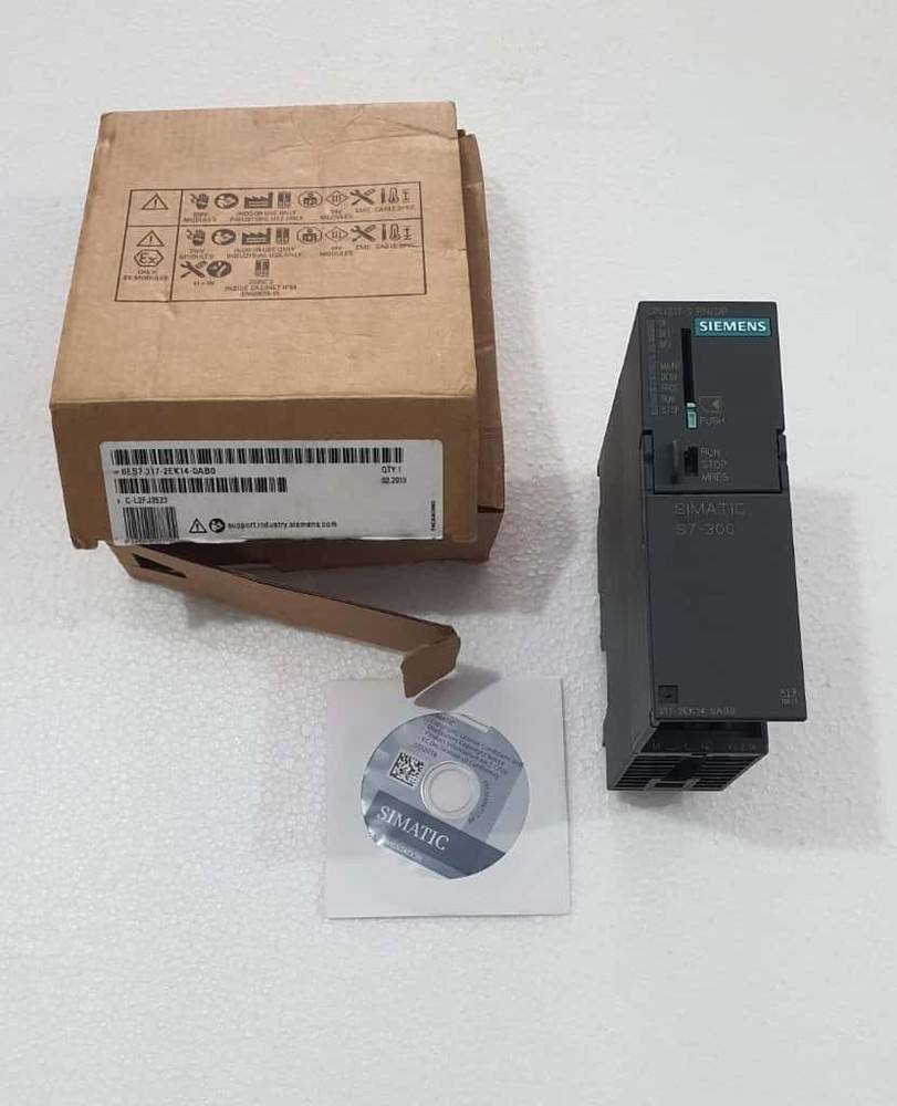 SIEMENS | 6ES7 317-2EK14-0AB0 | 6ES7317-2EK14-0AB0 S7-300 CPU UNIT, NEW OPEN BOX
