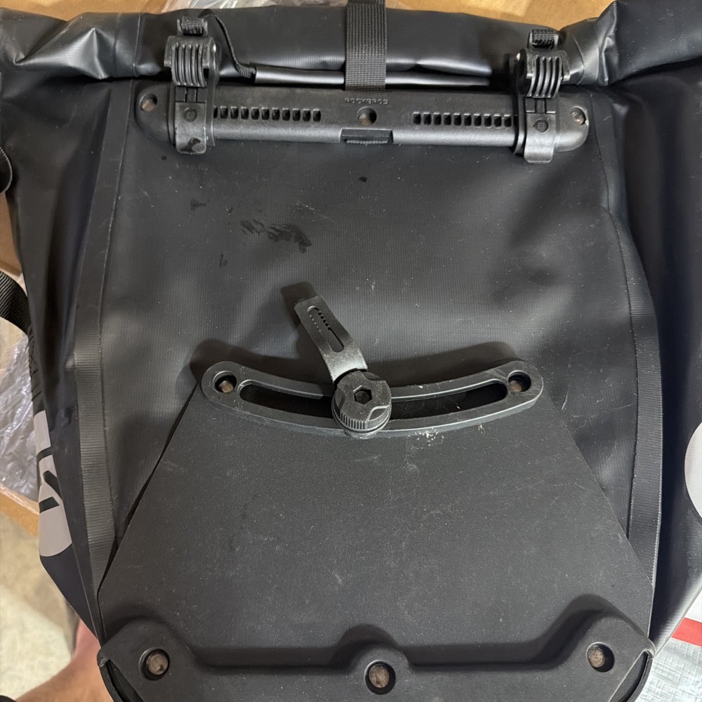 Rockbros AS-002 black PVC bicycle waterproof bag pannier 30L Bike NEW