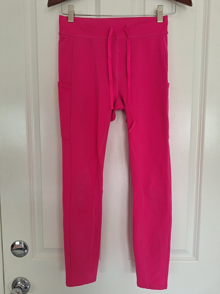 ALO Yoga Pink Cropped Leggings Size S for Women