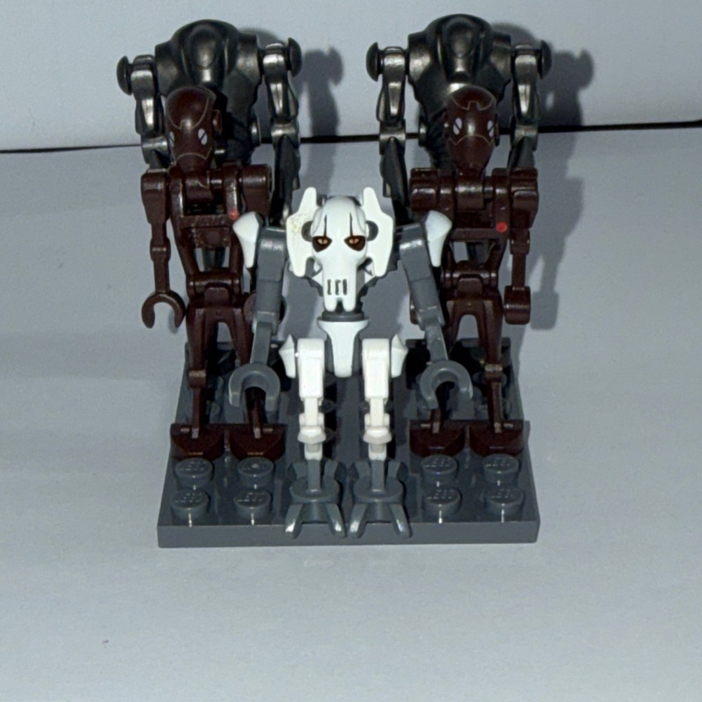 LEGO Star Wars General Grievous Super Battle Droid Battle Droid Minifigure Lot