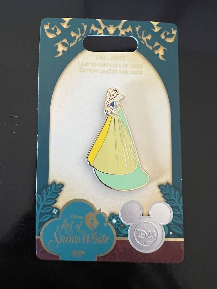 Disney D23 2017 Art of Snow White Limited Edition Trading Pin NEW Seven Dwarfs