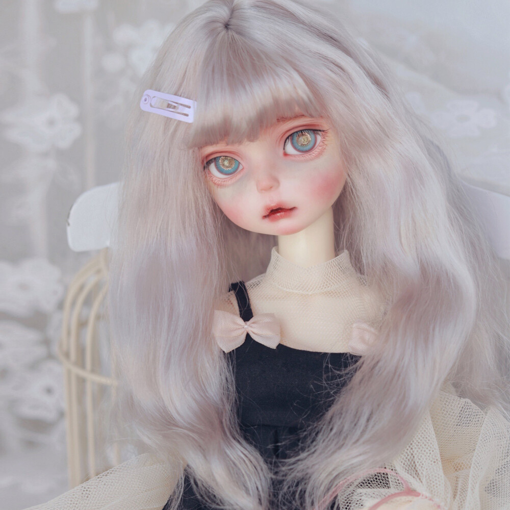 1/6 BJD Doll Full Set with Face Makeup Wig Outfit-image