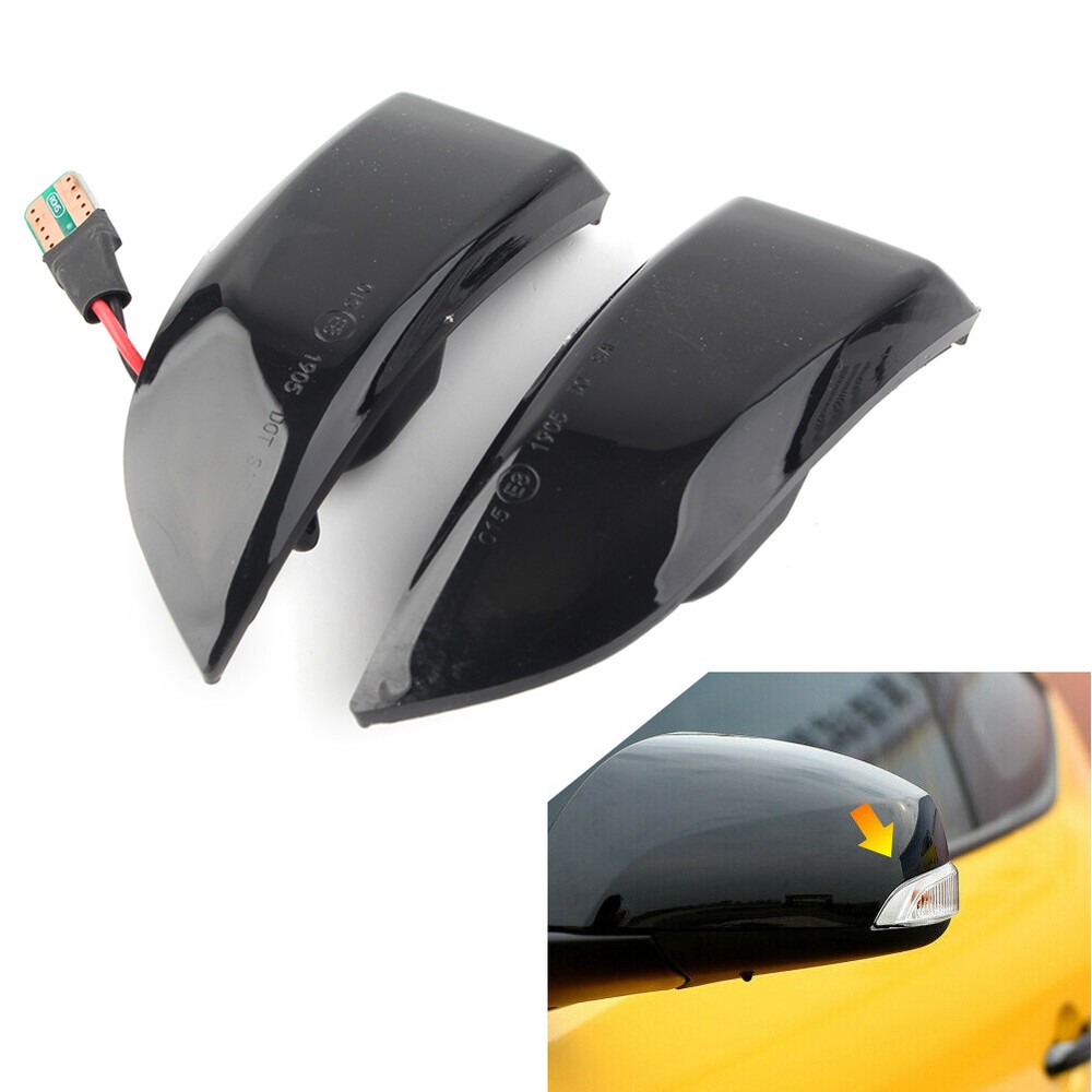 LED Dynamic Turn Signal Light Mirror Lamp For Renault Megane MK3 Scenic Fluence