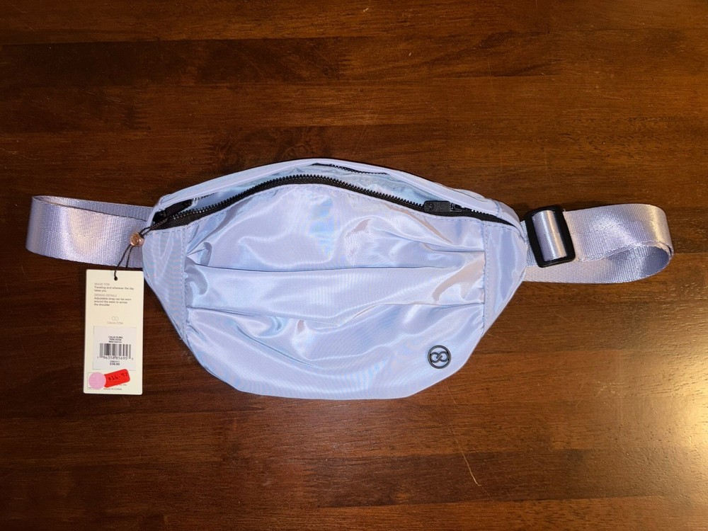 CALIA Women's Sling Bag Peri Dusk Adjustable Strap 2 Way Zipper Closure