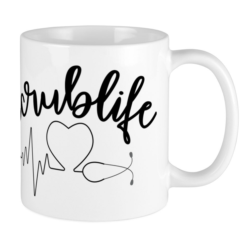CafePress Hashtag Scrublife 11 oz Ceramic Mug (181950808)