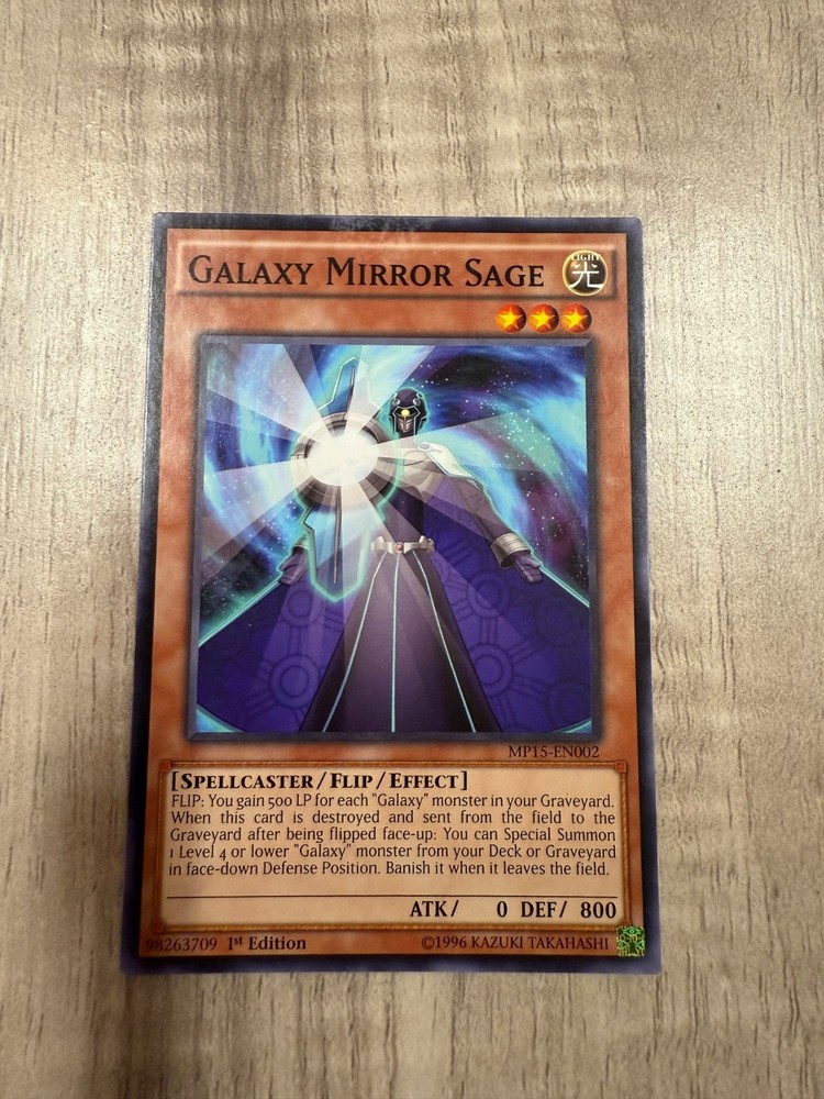 Galaxy Mirror Sage MP15-EN002 2015 Mega-Tins Mega Pack 1st Edition