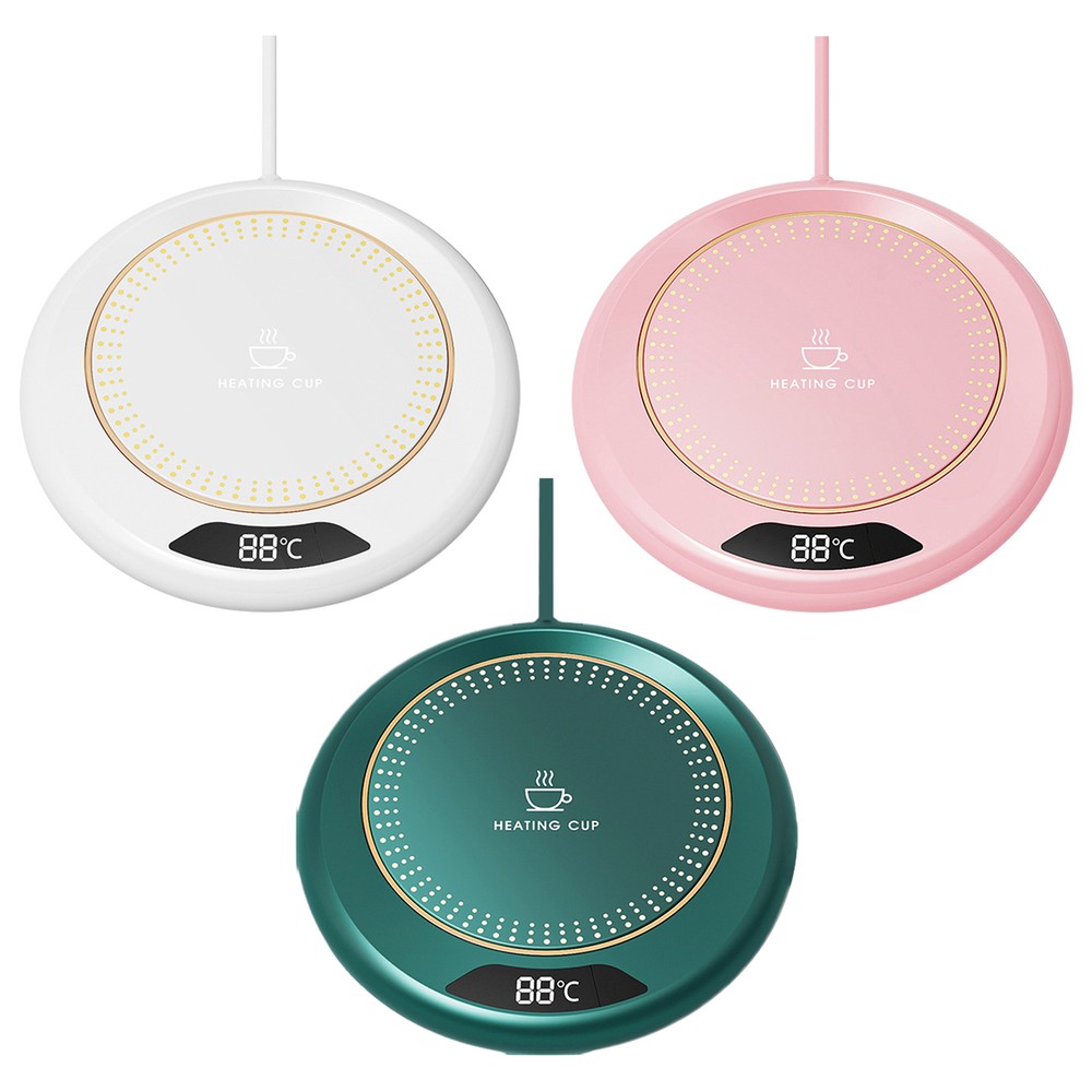 USB Plug-in Coffee Mug Cup Warmer Tea Water Cup Electric Heating Pad for Office