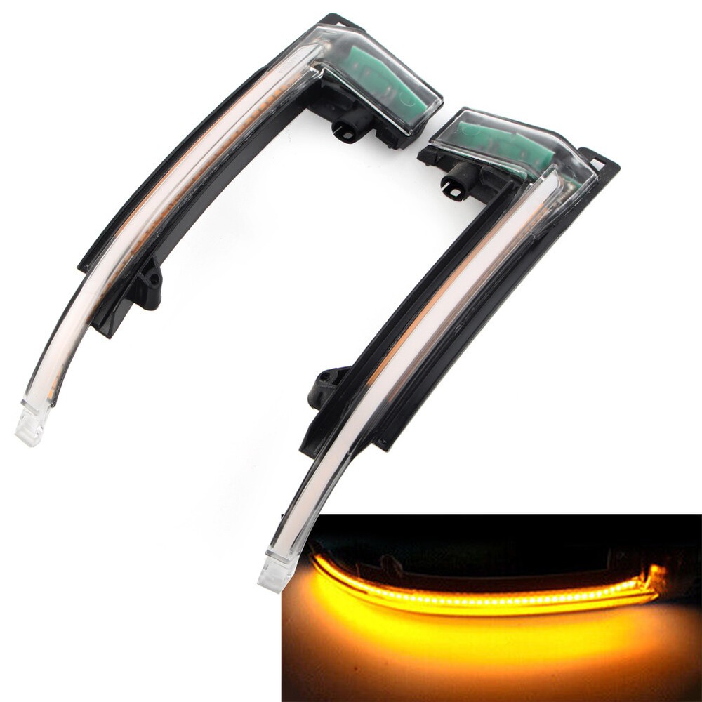 Dynamic LED Turn Signal Light Mirror Indicator Pair For Audi A4 A5 A8 A6 S6 Q3