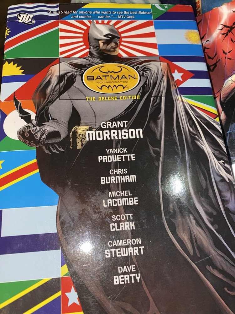 Batman Incorporated Vol. 1 Deluxe Edition by Morrison, Grant Hardback Book The