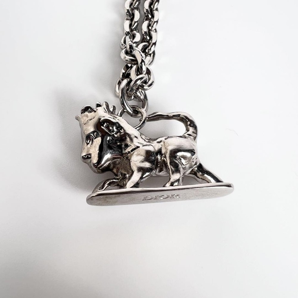 Dior x Peter Doig Silver Necklace Limited Edition Collaboration