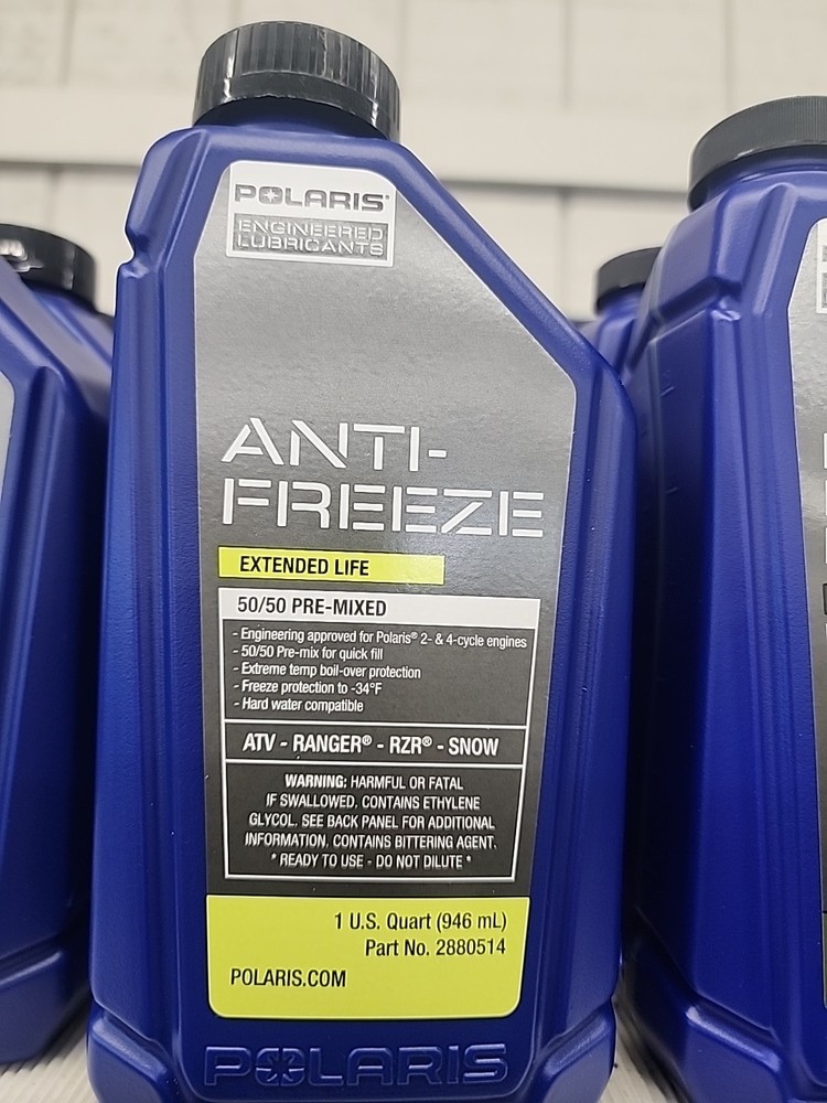 OEM Polaris Anti-Freeze 50/50 Pre Mixed 1 Qt 2880514