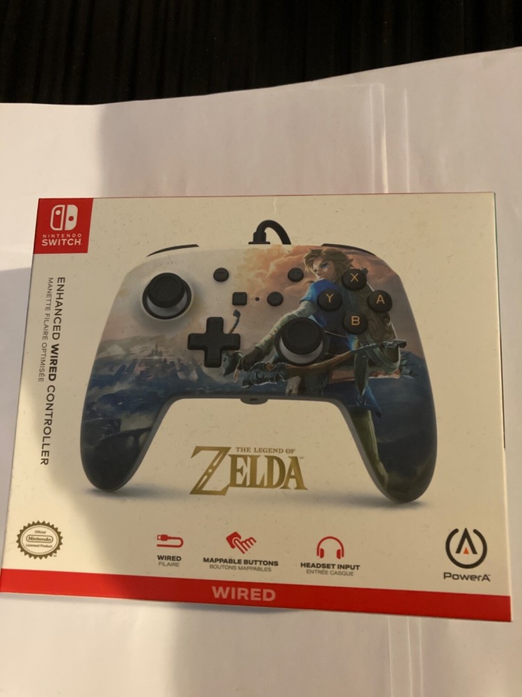 Nitendo PowerA Enhanced Wired Controller switch Zelda