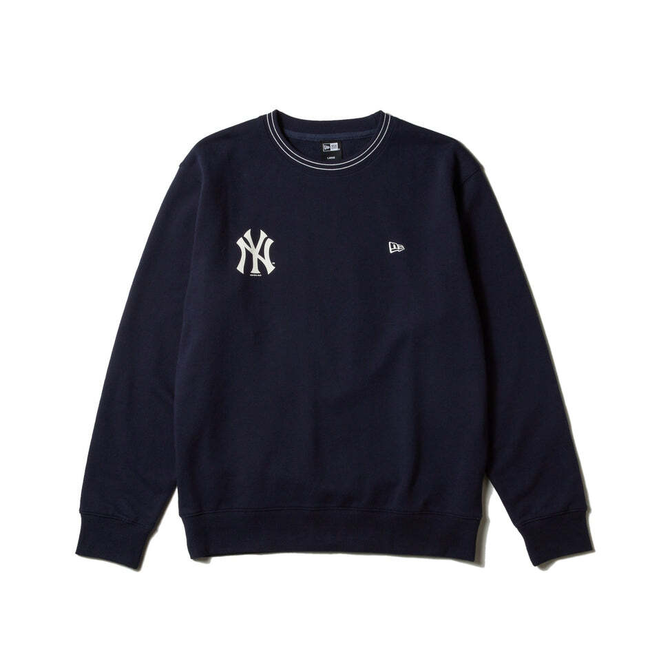 New Era Fleece Sweat Crew Neck MLB Apparel New York Yankees Navy Unisex XL Size
