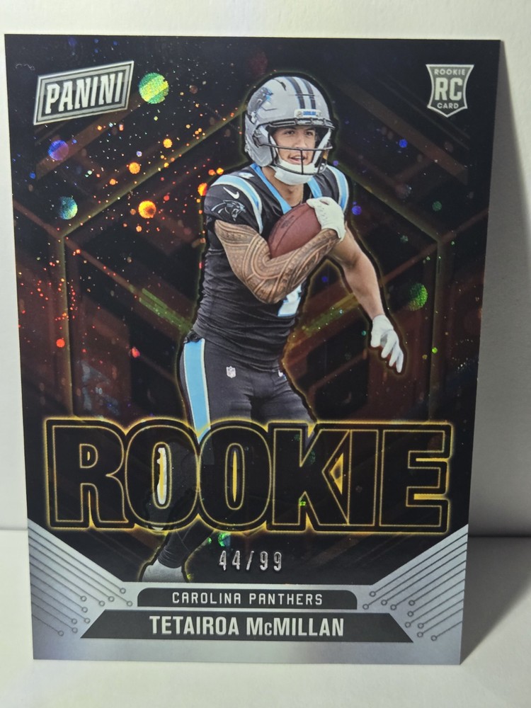 2025 Panini Cyber Monday Tetairoa McMillan Rookie #RC4 /99 Carolina Panthers-image