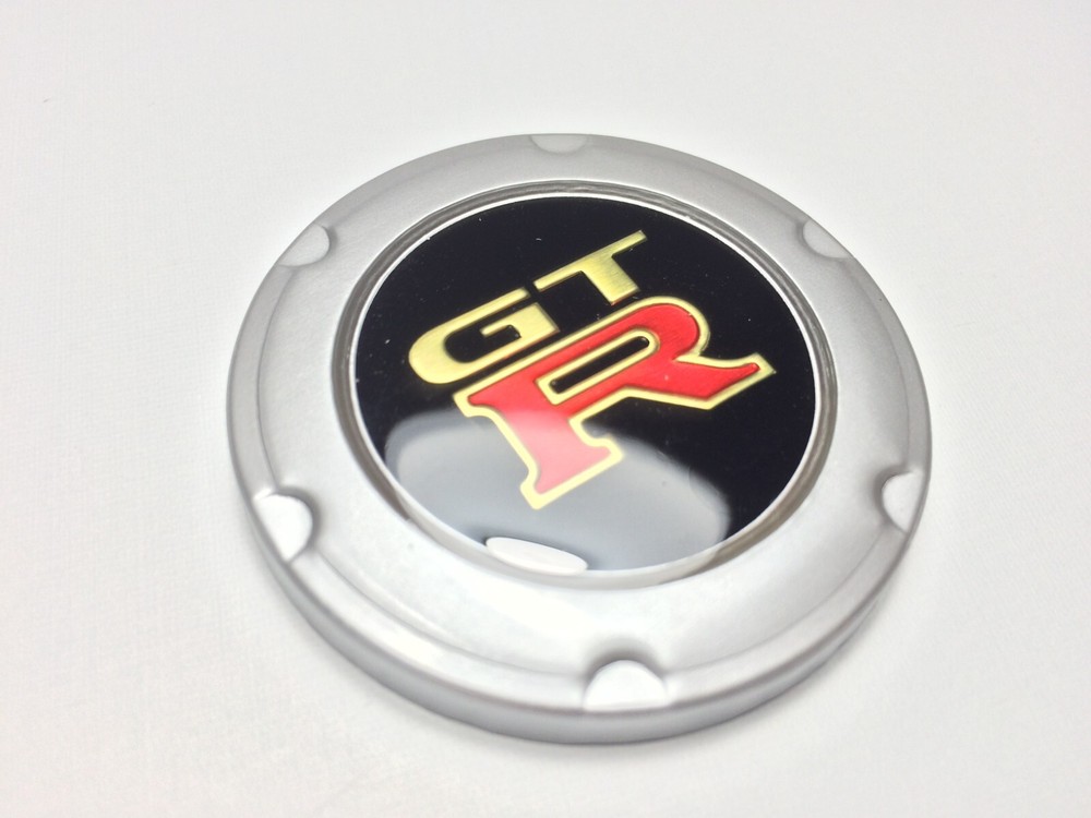 GOLD color NISSAN SKYLINE R34 GTR horn emblem replica steering wheel GTT