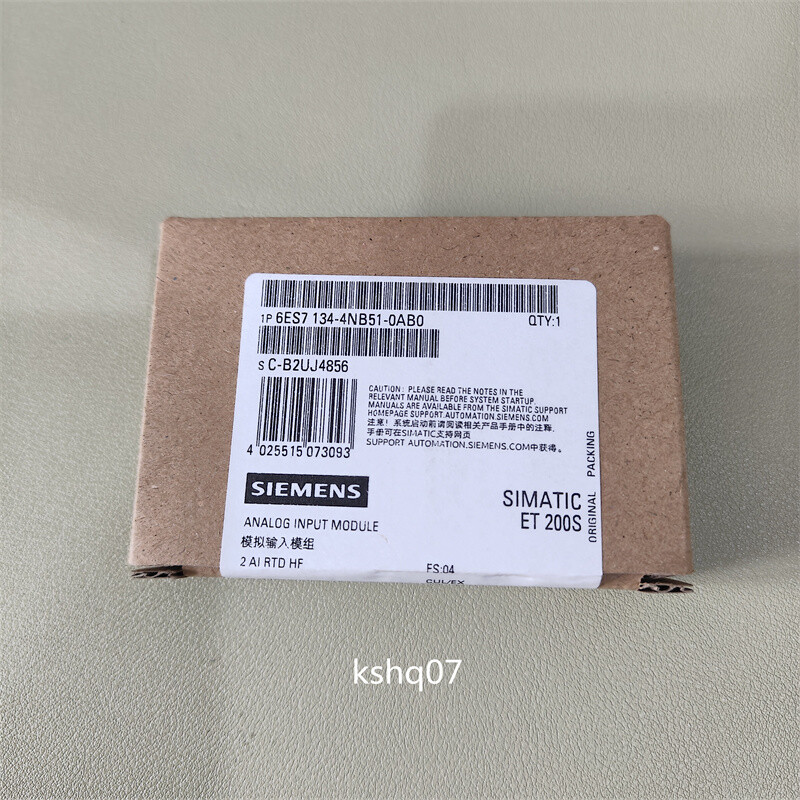 Siemens ET200S electronic module 6ES7134-4NB51-0AB0 6ES7 134-4NB51-0AB0